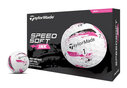 TaylorMade Golf Speed Soft Ink Golf Balls