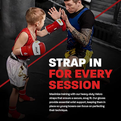 Kids Boxing Gloves for Kids Children Youth Punching Bag Kickboxing Muay Thai Mitts MMA Training Sparring Gloves