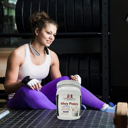 Grass Fed Whey Protein, BCAAs Rich Lean Body Protein Shake for Meal Replacement & Post Workout Recovery, 19g of Protein, No Artificial Sweeteners, Vanilla, 12 Oz
