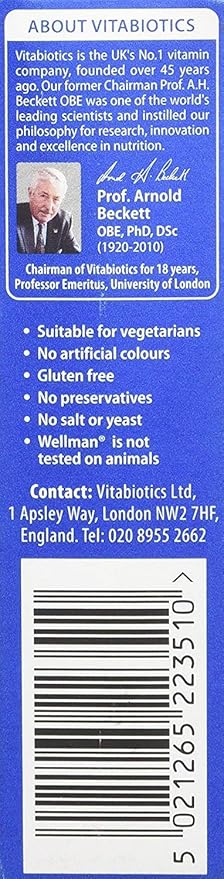 Wellman 4 X 50+ 30 Tablets