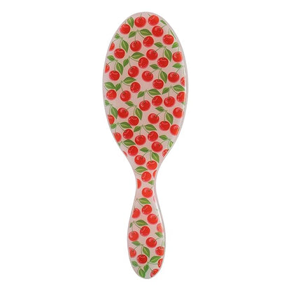 Wet Brush Original Detangler, Cherry (Tutti Fruitti), Ultra-Soft IntelliFlex Bristles Bristles Glide Through Tangles, Detangling Hair Brush, All Hair Types (Wet & Dry), Women & Men, Limited Edition
