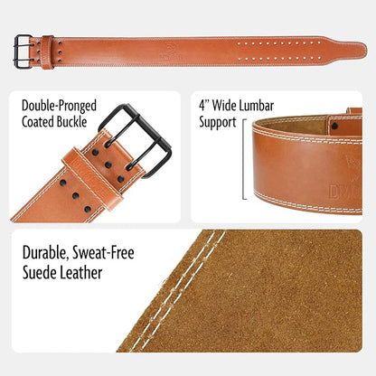DMoose Fitness Weight Lifting Belt for Men and 5mm Thick