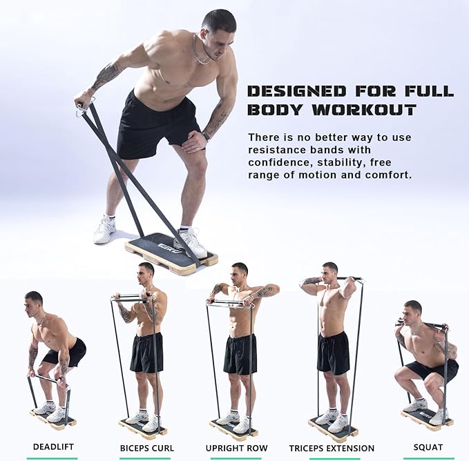 Resistance Band Bar 800 Lbs