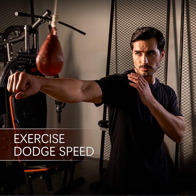Speed Bag & Slip Ball for Boxing Reflexes & Reaction Practice, Perfect for MMA or Combat Sports