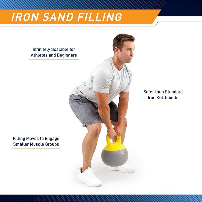 PROIRON Soft Kettlebell 8lb 16lb, 24lb, 24lb, 32lb 32lb Kettlebells