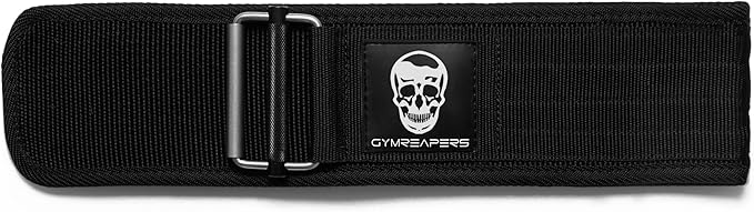 Gymreapers Quick Locking Weightlifting Belt for Bodybuilding 4 Inch