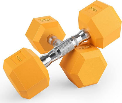 Portzon 8 Colors Options Compatible with Set of 2 Rubber 5-50 LB,