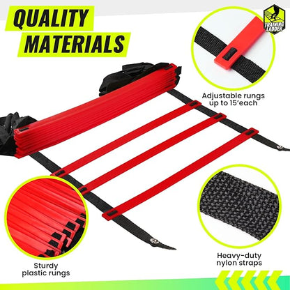 Teenitor Agility Ladder Speed Ladder Training Ladder for Soccer