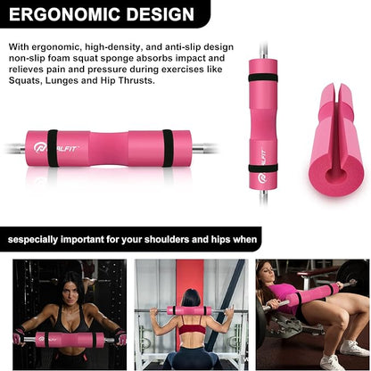 Barbell Pad Squat Pad for Squats—Squat Bar Pad—Great