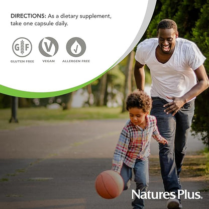 Natures Plus Vitamin C - 1000 mg Ascorbic Acid, 90 Vegetarian Capsules - High Potency Vascular & Immune Support Supplement, Antioxidant - Corn-Free, Gluten-Free - 90 Servings