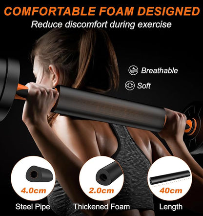 44LB Adjustable Dumbbelsll Set of 2 4 in 1, Barbell