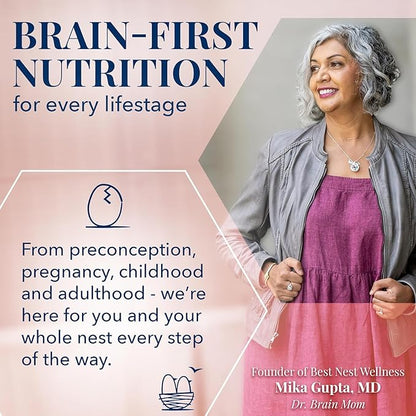 Best Nest Wellness Women's Probiotics - Gut & Brain Health Support Supplement - Formula with Multiple Probiotic Strains - Digestive Support Supplement for Women - 30 Capsules