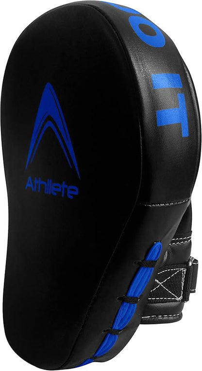 Durable Punching Mitts with Foam Padding - Comfortable and Easy to Clean Boxing Pads Mitts - Curved Design for Size and Fit - Ideal Boxing Mitts