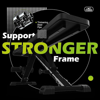 FLYBIRD Squat Rack with Pull-Up Bar 6FT,7FT Barbell