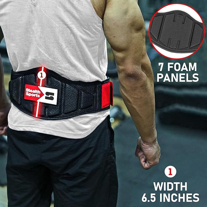 Weight Lifting Belt – 6.5” Back Support Padded