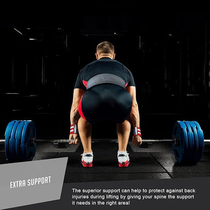 RIMSports Quick Locking Weight Lifting Belt Premium Lifting