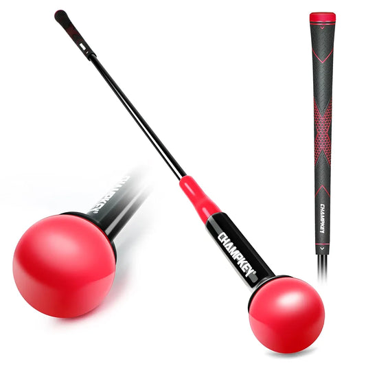 CHAMPKEY Golf Swing Trainer - Tempo & Flexibility Training Aids Warm-Up Stick Ideal for Golf Indoor & Outdoor Practice