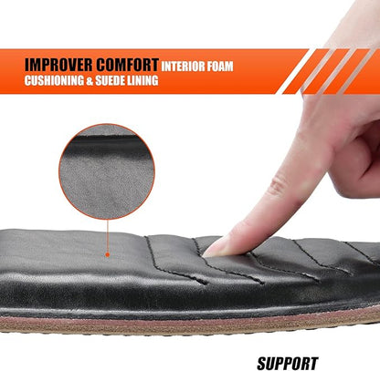 Genuine Leather Weight Lifting Belt for Men Gym