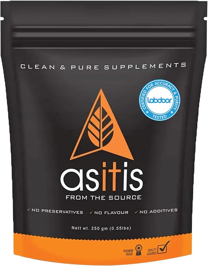 AS-IT-IS Nutrition Creatine Monohydrate 250gms/8.8 Oz | USA Labdoor Certified for Accuracy & Purity Preworkout 2.5g Per Serving Free of Fillers and Preservatives