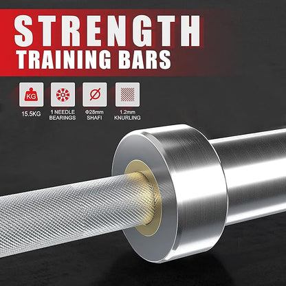 Olympic Barbell Curl Bar EZ Bar Strength Training