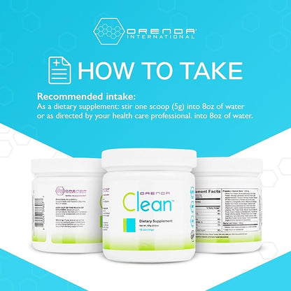 Orenda Clean®: with Peptizyme-SP EN for Digestive Bliss, Aronia Berry, Aloe Vera, and More | Radiant Health | Elevate Your Wellness with The Ultimate Nutrient-Rich Supplement - 80g, 16 Servings