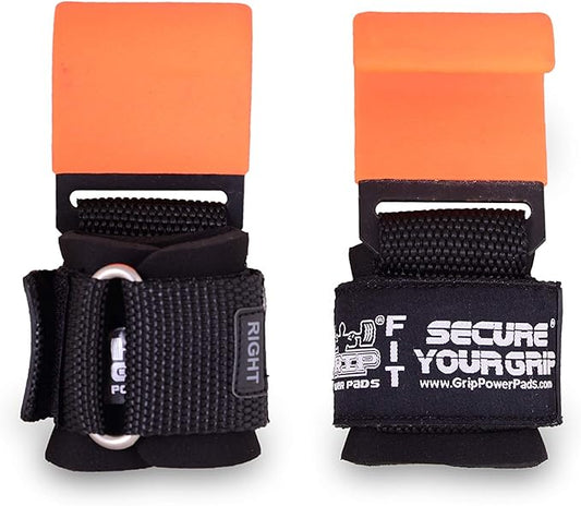 Weight Lifting Hooks Heavy Duty Lifting Wrist Straps