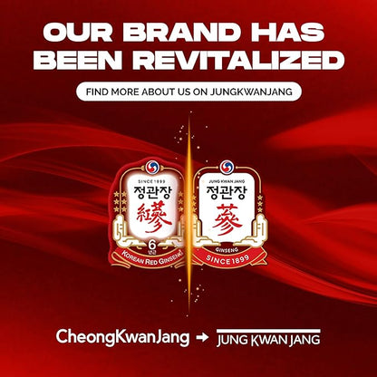 CheongKwanJang Korean Red Ginseng Extract Everytime 3000mg | Sugar Free Energy Supplement, Ginseng Tea, Ginseng Supplement, Korean Food | Energy Boost,Stamina | 30 Count