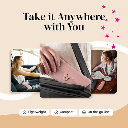 KESHIMA Silicone Makeup Brush Holder - Soft Stylish Travel Makeup Brush Holder for Beauty On-the-Go