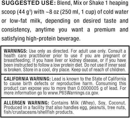 ALLMAX HEXAPRO, Strawberry - 2 lb - 25 Grams of Protein Per Serving - 8-Hour Sustained Release - Zero Sugar - 21 Servings