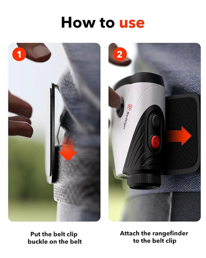 REDTIGER Golf Rangefinder with Extra Magnetic Belt Clip