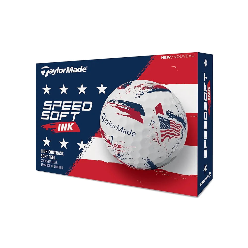 TaylorMade Golf Speed Soft Ink Golf Balls