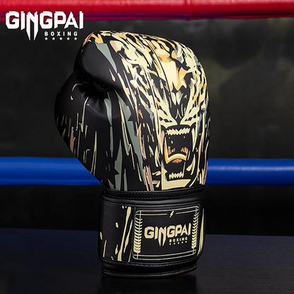 Boxing Gloves for Adult Kids，Breathable & Durable Pro Training Sparring Gloves, for Kickboxing,MMA, Heavy Punching Bag,Muay Thai