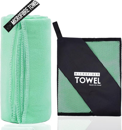 Microfiber Travel Towel (XL:30"×60" -MintColor)