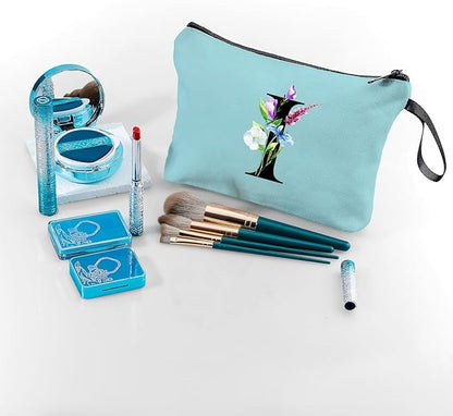 SEAMOON Birthday Inspirational Bridesmaid Proposal Team Small Gifts for Women Mom Aunt Teacher Sister Coworkers Makeup Cosmetic Bag Travel with Mirror Mothers Day Christmas Graduation I