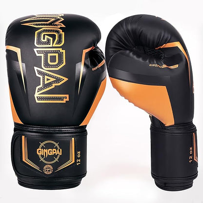 Boxing Gloves for Men,Women,Child, Heavy Bag Workout Boxing Gloves,Durable Leather and Thickened Fist Peak Professional Sparring Training Fighting Gloves for Kickboxing,Muay Thai,MMA