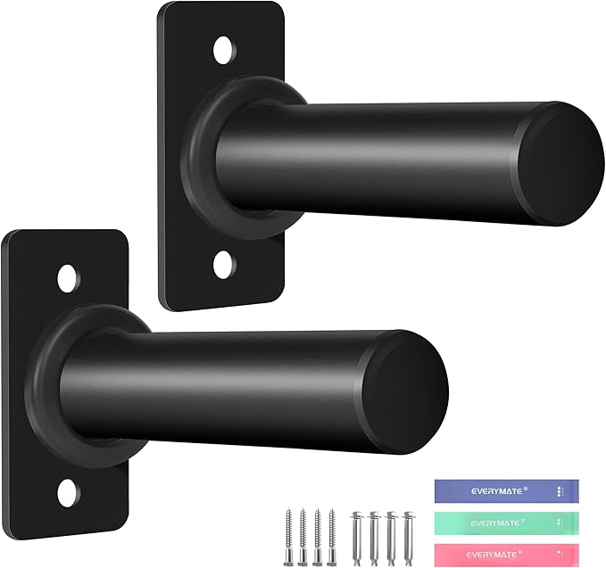 Weight Plate Holder, Wall Mounted Weight Rack Storage for Olympic Weight Plate,Home Gym Organizer