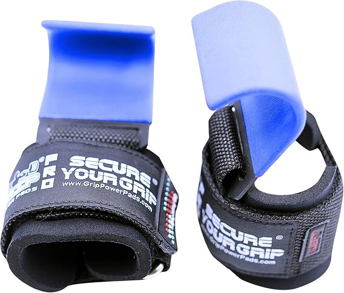 Weight Lifting Hooks Heavy Duty Lifting Wrist Straps