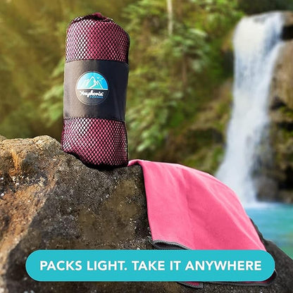 Youphoria Microfiber Travel Towel Fast Drying Lightweight -