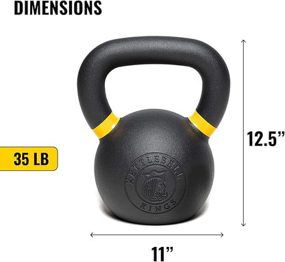 Kettlebell Kings Powder Coated Kettlebell Weights 5-90 LB