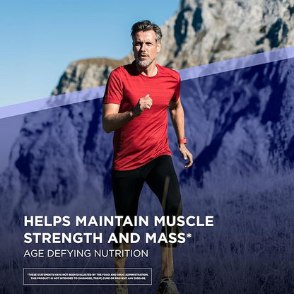 Solgar Muscle Maintenance Age-Defying Nutrition for Men & Women—Support Muscle Mass with HMB (β-Hydroxy βmethylbutyrate) and 125% Daily Value of Vitamin D, Soy and Gluten Free, 20 Servings