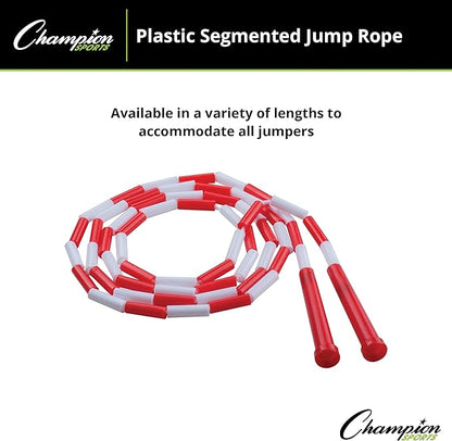 Champion Sports Classic Plastic Segmented Beaded Jump Ropes