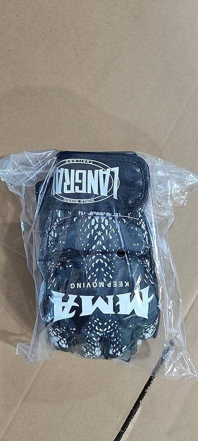 Punch Bag Training Gloves, LangRay MMA Grappling Gloves for Sparring Martial Arts Boxing Training for Adults and Kids