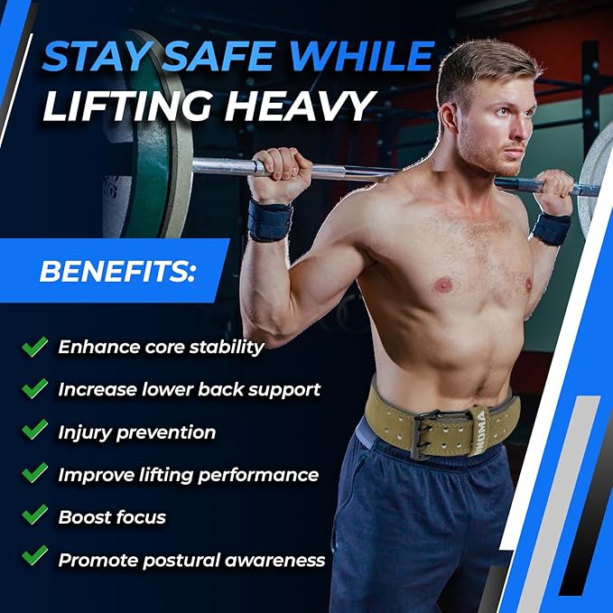 Sonoma Strength Co Weight Lifting Belt 10MM Thick 100% Genuine