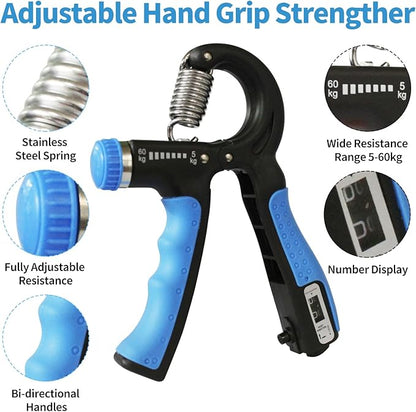 Grip Strength Trainer 11-132 Lbs (5-60kg), Forearm