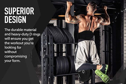 RIMSports Dip Belt For Weight Lifting - Weighted