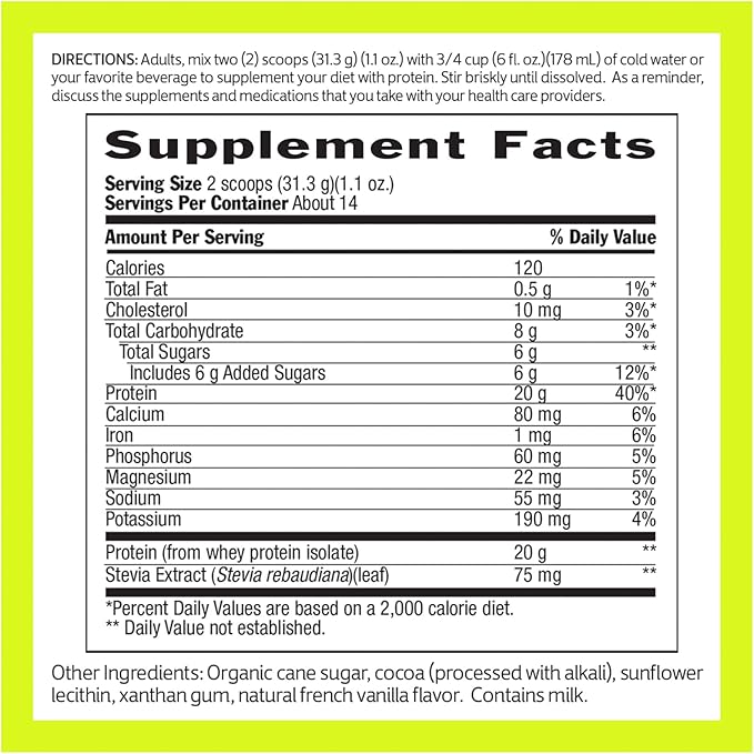Biochem, Whey Protein Powder, 20g of Protein to Support Muscles and Intense Workouts, Chocolate, 15.4 oz…