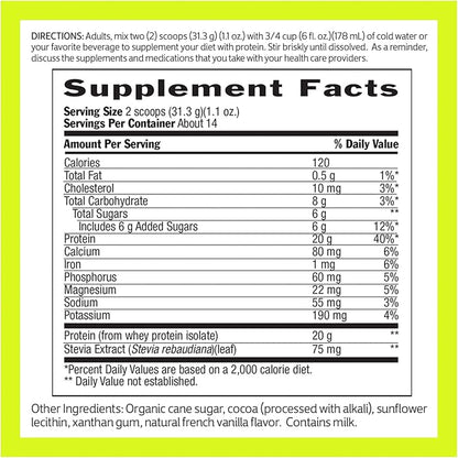 Biochem, Whey Protein Powder, 20g of Protein to Support Muscles and Intense Workouts, Chocolate, 15.4 oz…