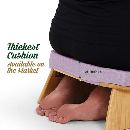 Monk & Llama Meditation Bench - Foldable