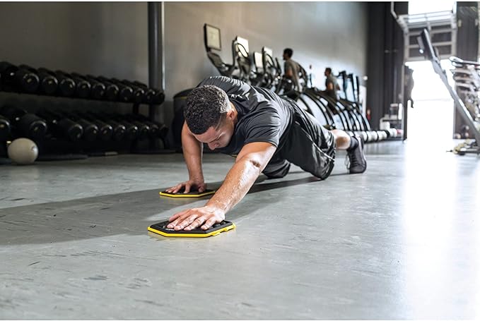 SKLZ Slidez Dual-Sided Exercise Glider Discs for Core
