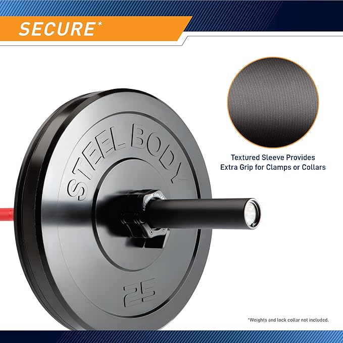 Steelbody IWF Standard 20kg and 15kg Olympic Weight